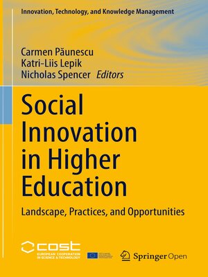 cover image of Social Innovation in Higher Education